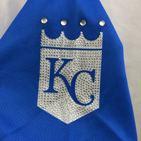 Kansas City Royals Ladies Night 2025 Women’s Size Medium Baseball Jersey Sequin - Picture 3 of 7